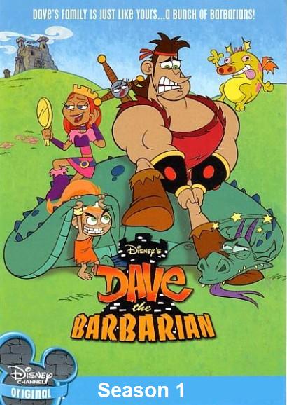 Dave the Barbarian series poster
