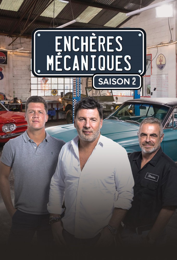 Enchères mécaniques series poster