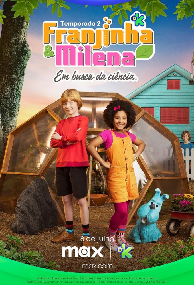 Franjinha and Milena in Search of Science series poster