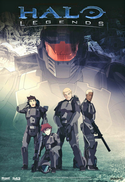 Halo Legends series poster