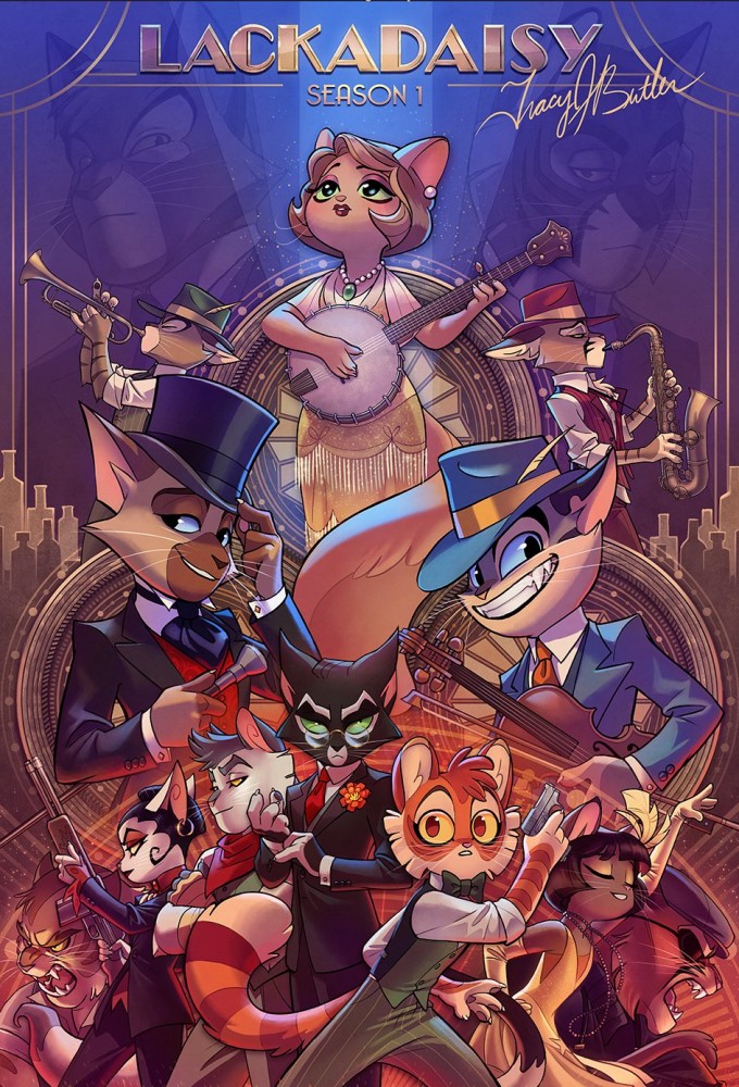 Lackadaisy series poster