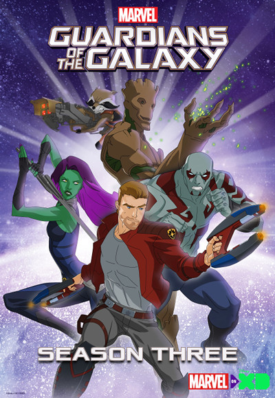 Marvel's Guardians of the Galaxy series poster