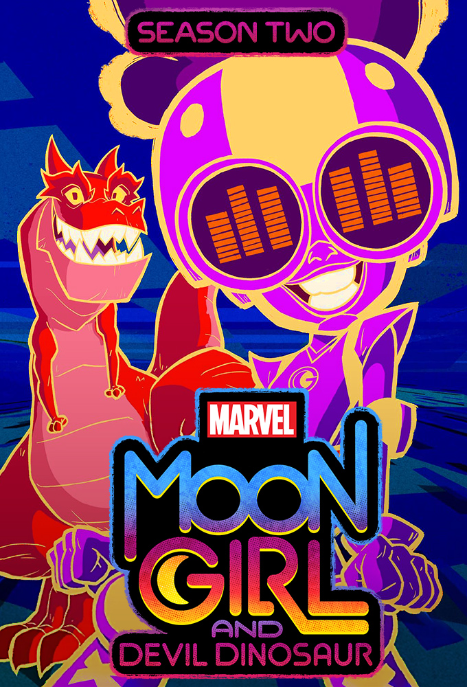 Marvel's Moon Girl and Devil Dinosaur series poster