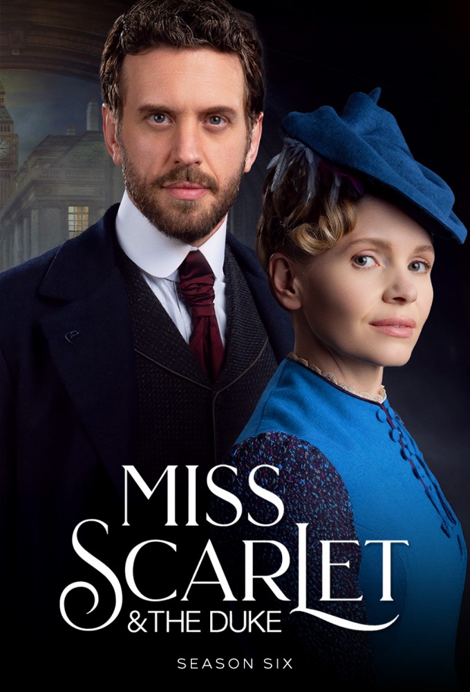 Miss Scarlet series poster