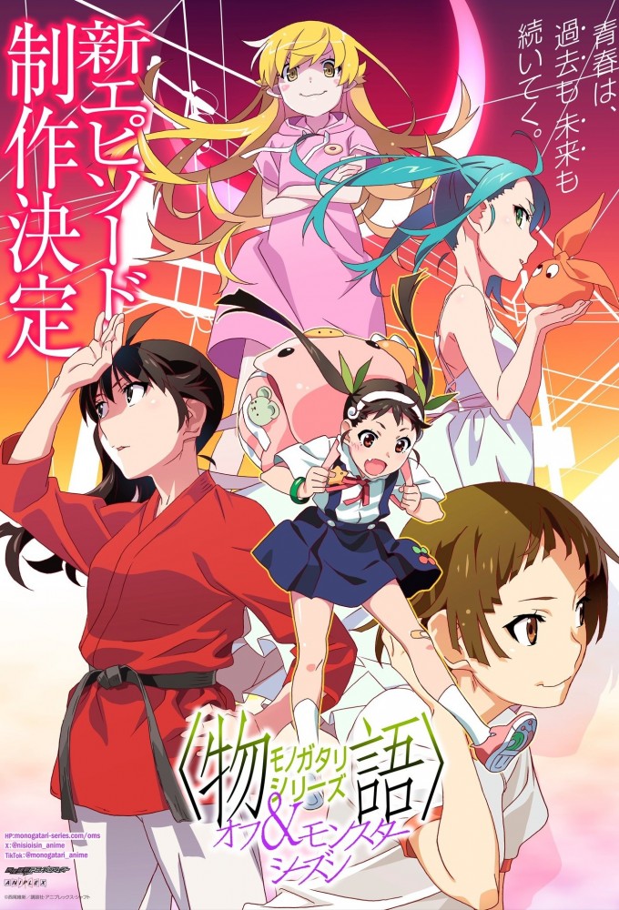 Monogatari series poster