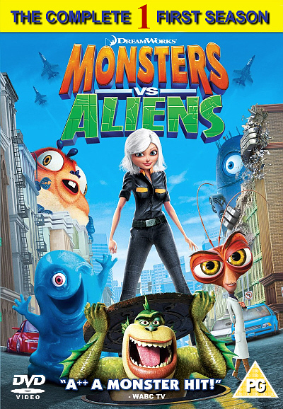 Monsters vs. Aliens series poster