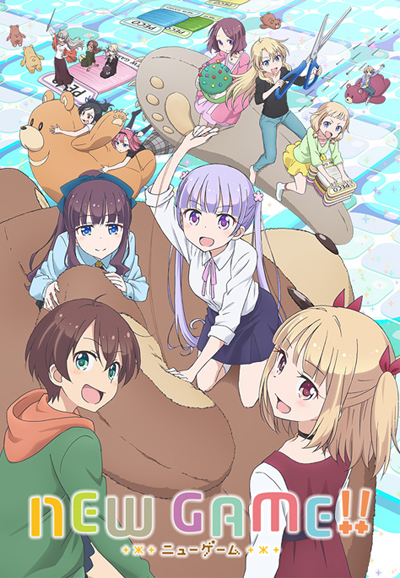 New Game! series poster
