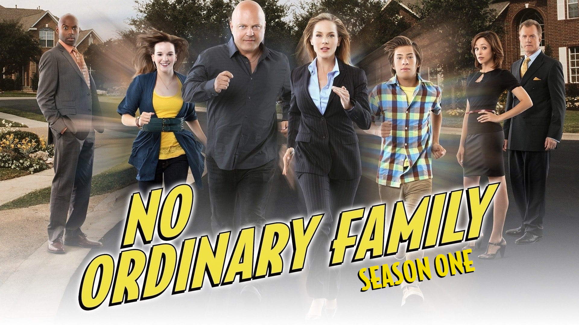 No Ordinary Family series poster