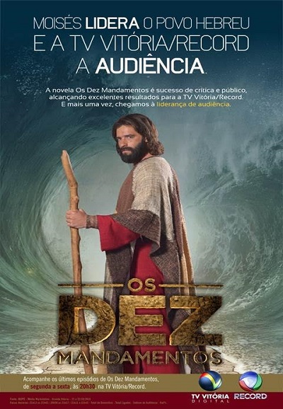 Moses and The Ten Commandments series poster