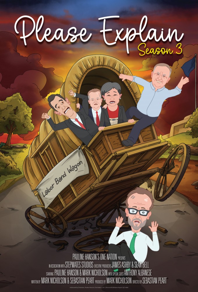 Pauline Hanson's Please Explain series poster