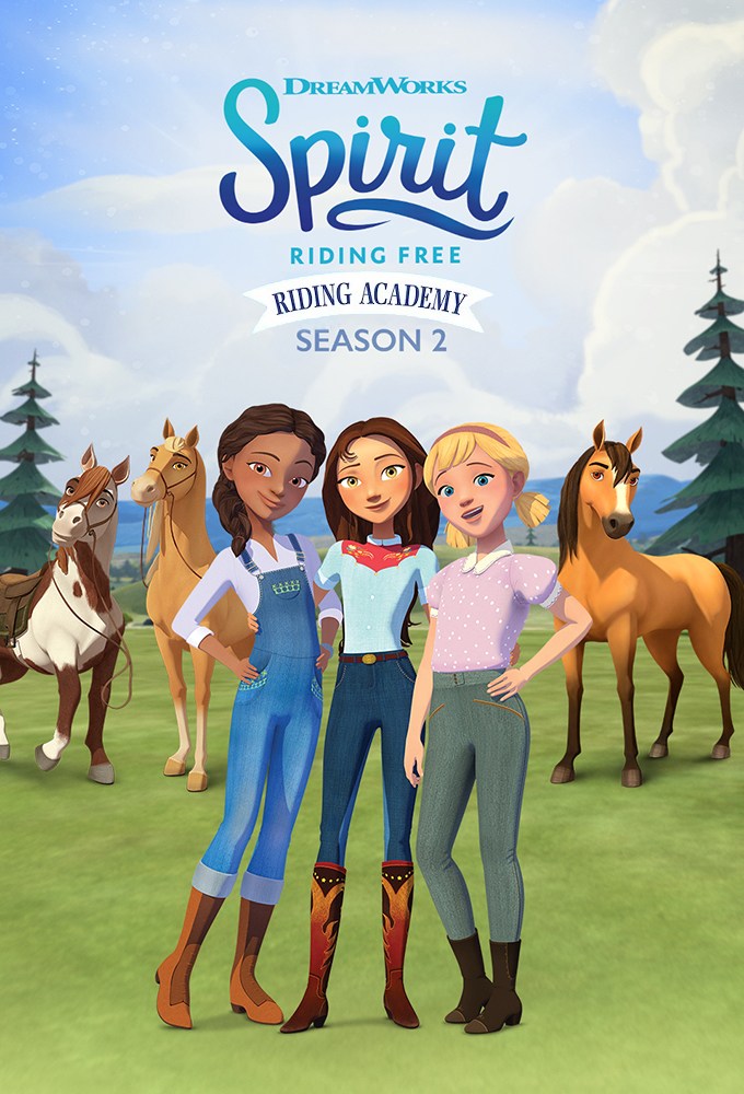 Spirit Riding Free: Riding Academy series poster