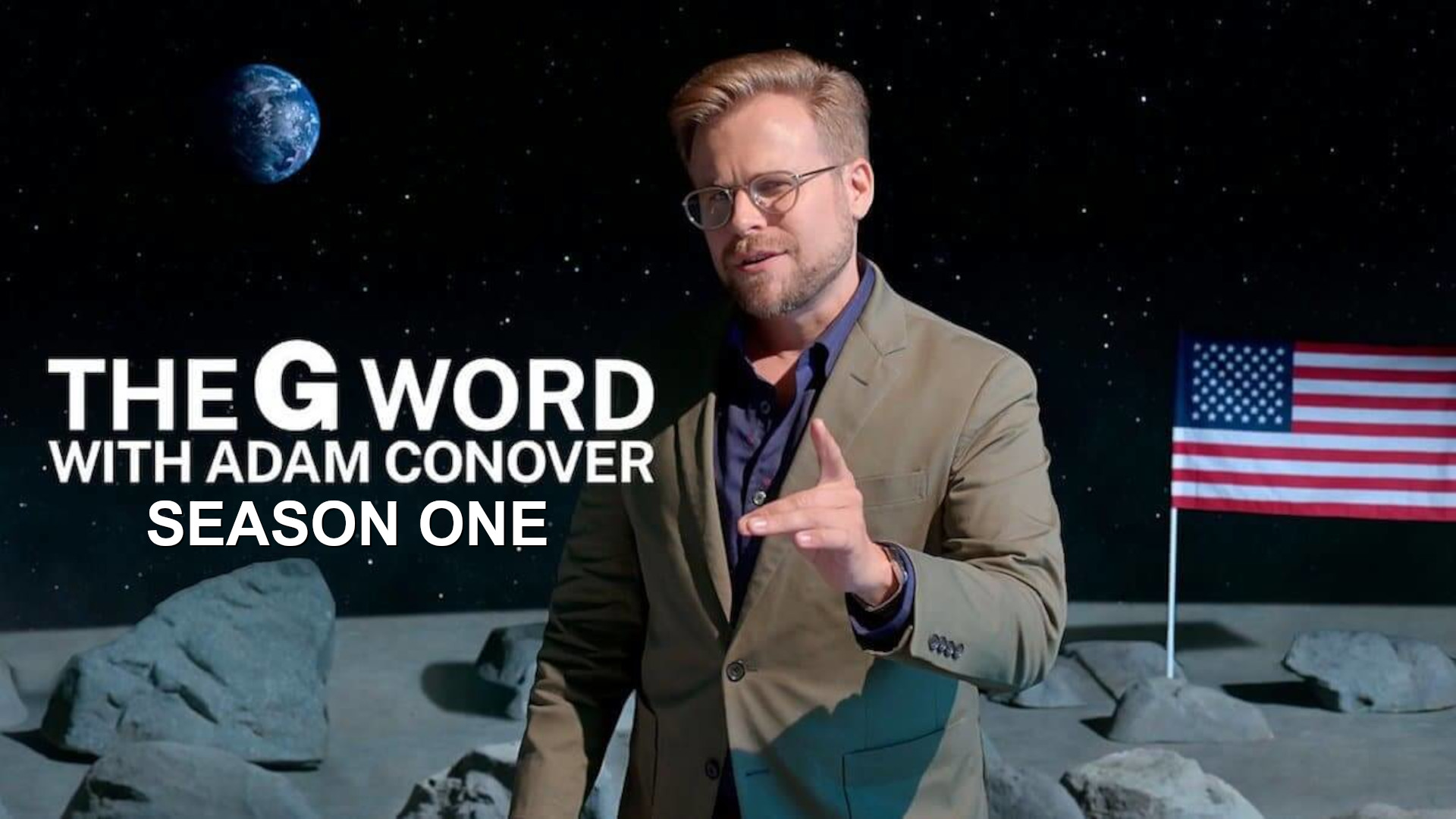 The G Word with Adam Conover series poster