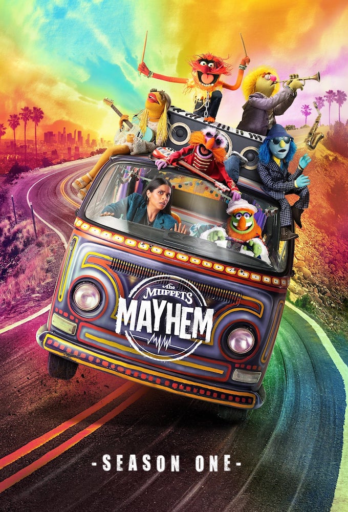 The Muppets Mayhem series poster
