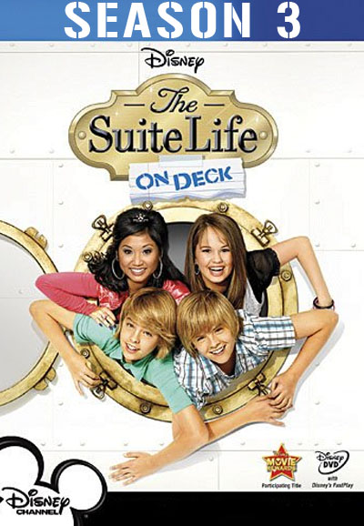The Suite Life on Deck season 3 on Disney Channel